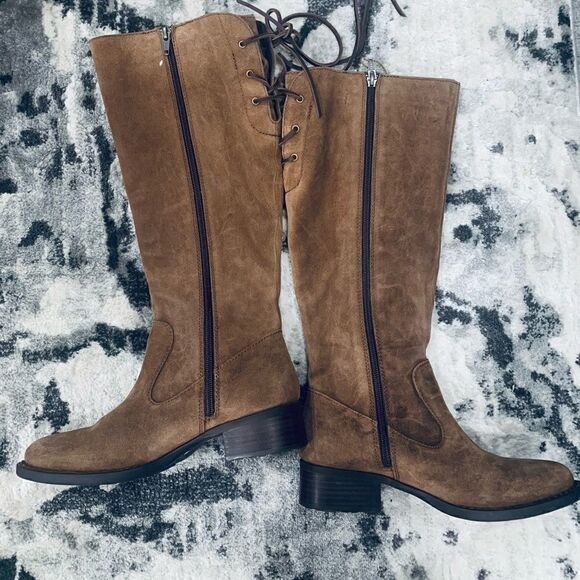 BORN Cotto Tall Brown Suede *NEW***  Boot - Picture 7 of 15